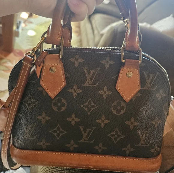 Louis Vuitton Alma BB Mini Crossbody Brown - Picture 1 of 9